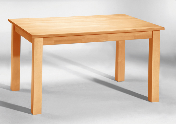 LUDWIG Tisch Buche massiv Massivholz lackiert 120x80 cm ...